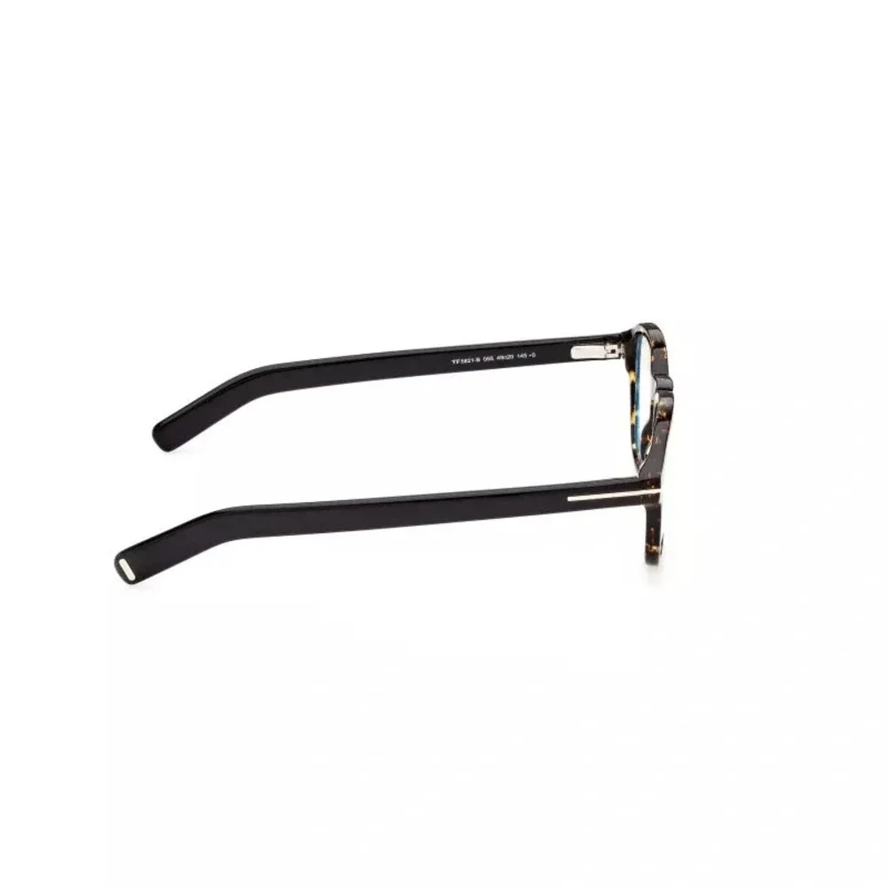 NWT Tom Ford FT5821-B Coloured Havana Round 49mm Eyeglasses
